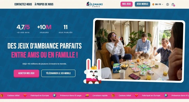 Refonte Shopify : Olémains